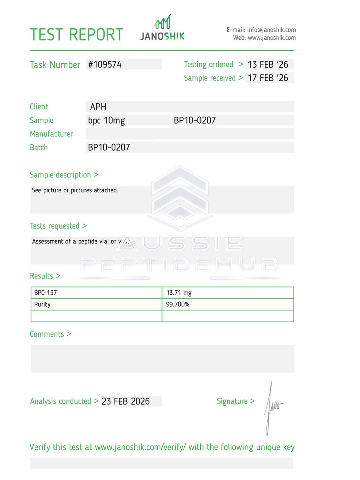 BPC-157 10mg