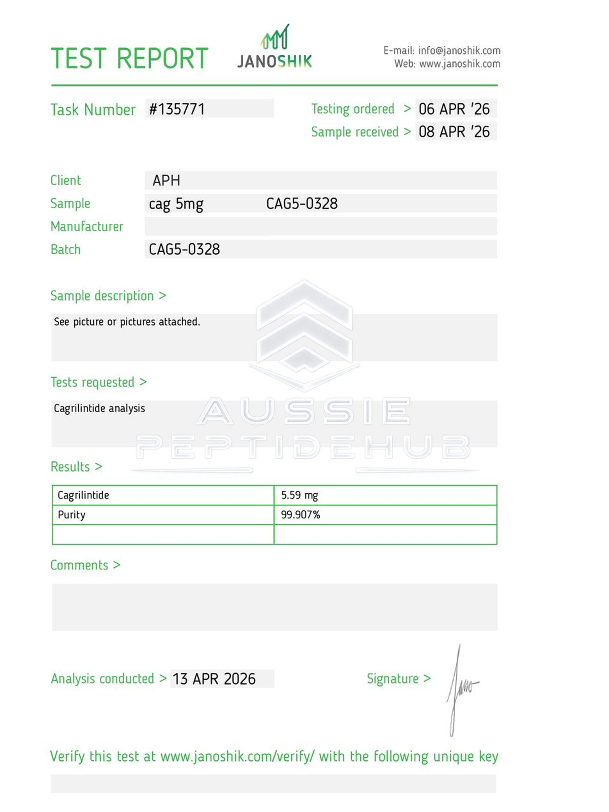 Cagrilintide 5mg