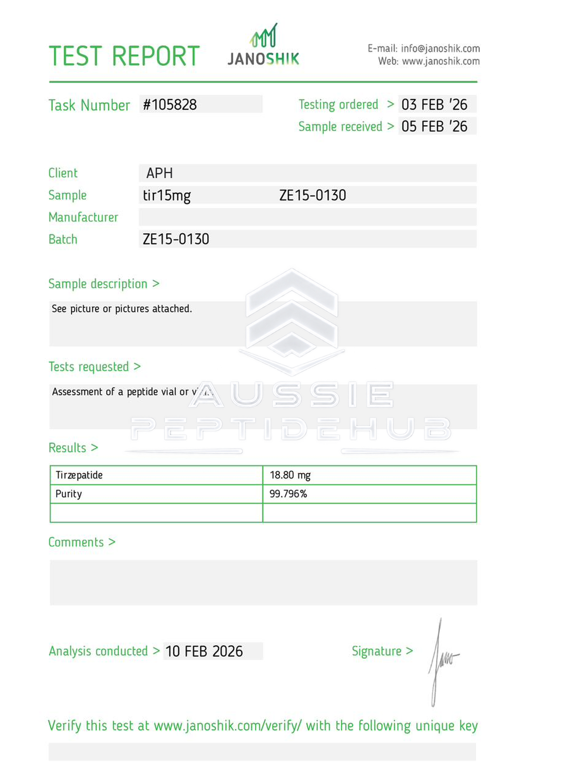 Tirzepatide 15mg